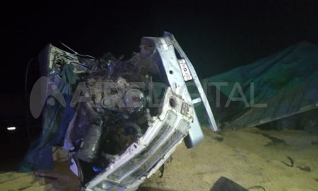 El fuerte accidente en el sur provincial dejó dos personas fallecidas. El fuerte accidente en el sur provincial dejó dos personas fallecidas.