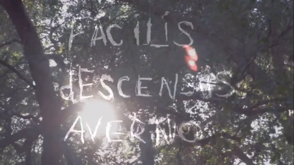 "La bajada del infierno es muy fácil", palabras de Virgilio en la Eneida.