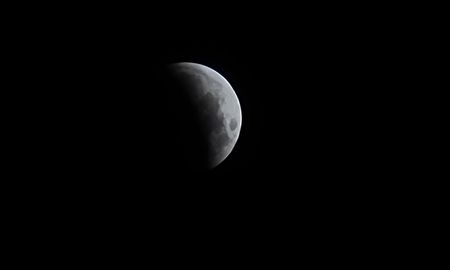 Así se vio el eclipse de Luna este miércoles. Así se vio el eclipse de Luna este miércoles.