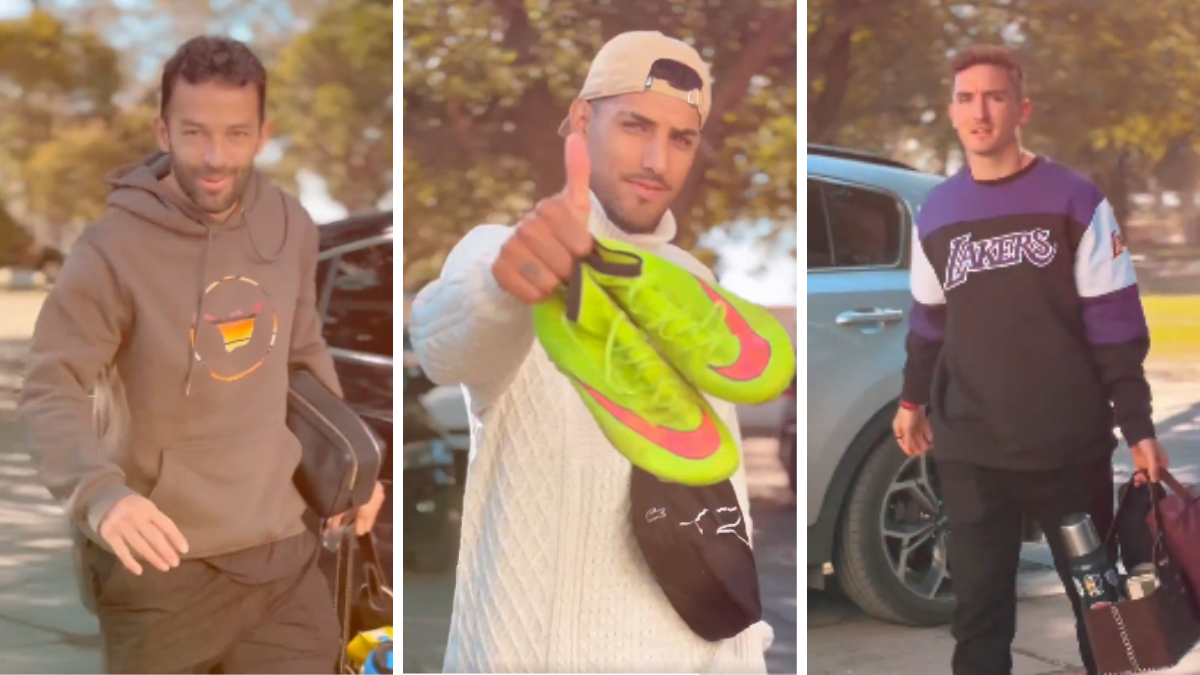 Así llegaron los jugadores de Unión a Casasol para comenzar con la pretemporada.