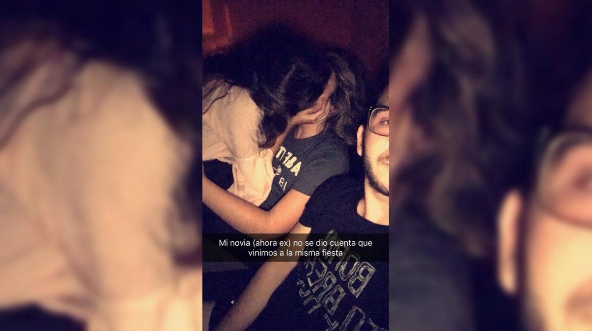 Encontró a su novia a los besos, y la escrachó en Twitter