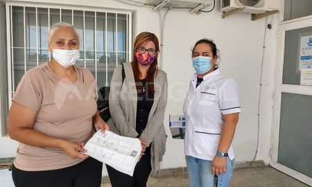 Patricia More delegada UPCN - Natalia Gornati enfermera y referente del centro salud barrio las vegas Patricia More delegada UPCN - Natalia Gornati enfermera y referente del centro salud barrio las vegas