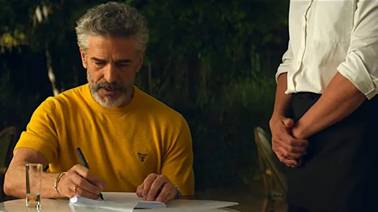 Leonardo Sbaraglia, protagonista de Amarga Navidad, la nueva película de Pedro Almodóvar que busca la Palma de Oro en Cannes.