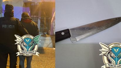 La noche en Santa Fe: detuvieron a un hombre con una cuchilla y a un acusado de andar con armas blancas