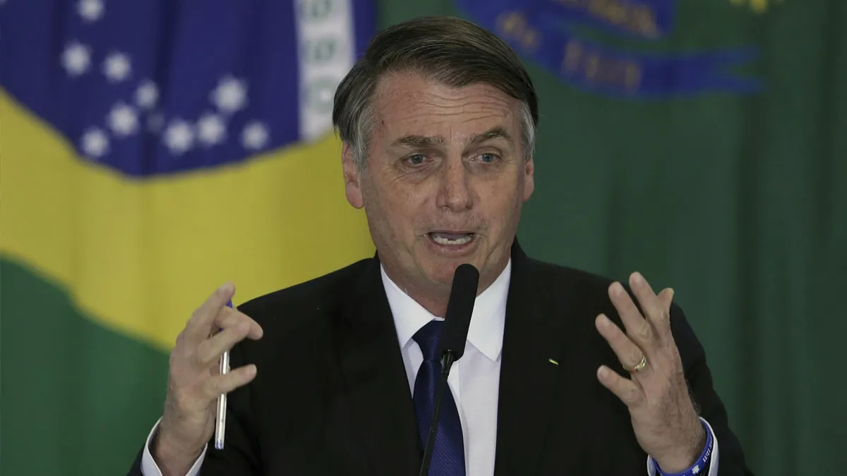 Jair Bolsonaro, presidente de Brasil