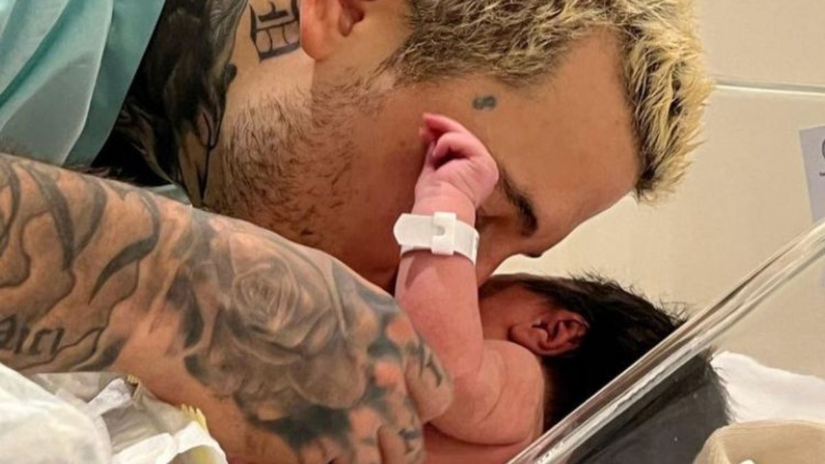 Alex Caniggia junto a su hija Venezia. Alex Caniggia junto a su hija Venezia.