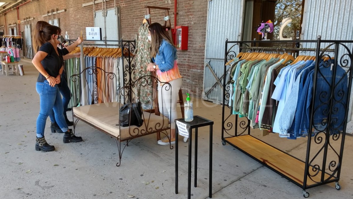 Con la mercadería en la puerta