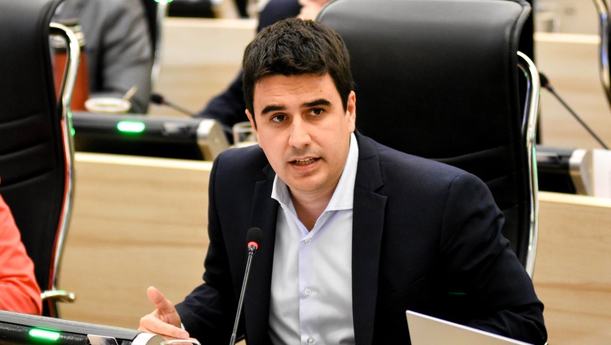 Eduardo Toniolli, diputado del Frente de Todos. Eduardo Toniolli, diputado del Frente de Todos.