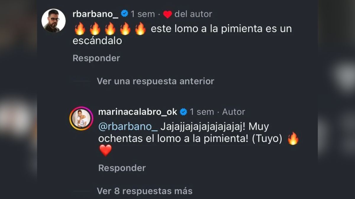 El tuit de Marina Calabró y Rolando Barbano. El tuit de Marina Calabró y Rolando Barbano.