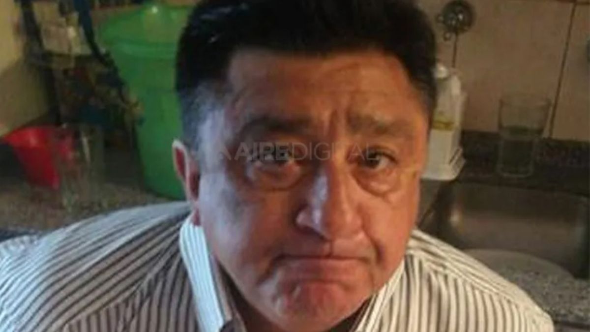 Luis Paz cuando fue detenido el 10 de diciembre del 2018. 