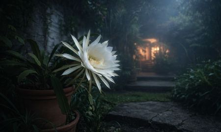 Pocos conocen a la dama de noche. Pocos conocen a la dama de noche.