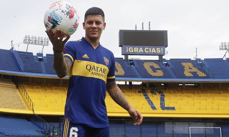 Marcos Rojo fue presentado este martes como nuevo jugador de Boca. Marcos Rojo fue presentado este martes como nuevo jugador de Boca.