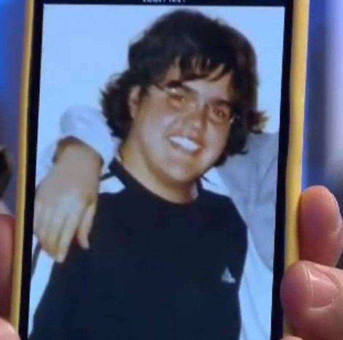 Así lucía Darío Barassi a los 20 años. Hoy tiene 37.