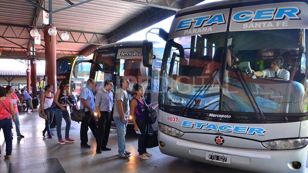 Fluviales y Etacer no prestarán servicios entre viernes y martes