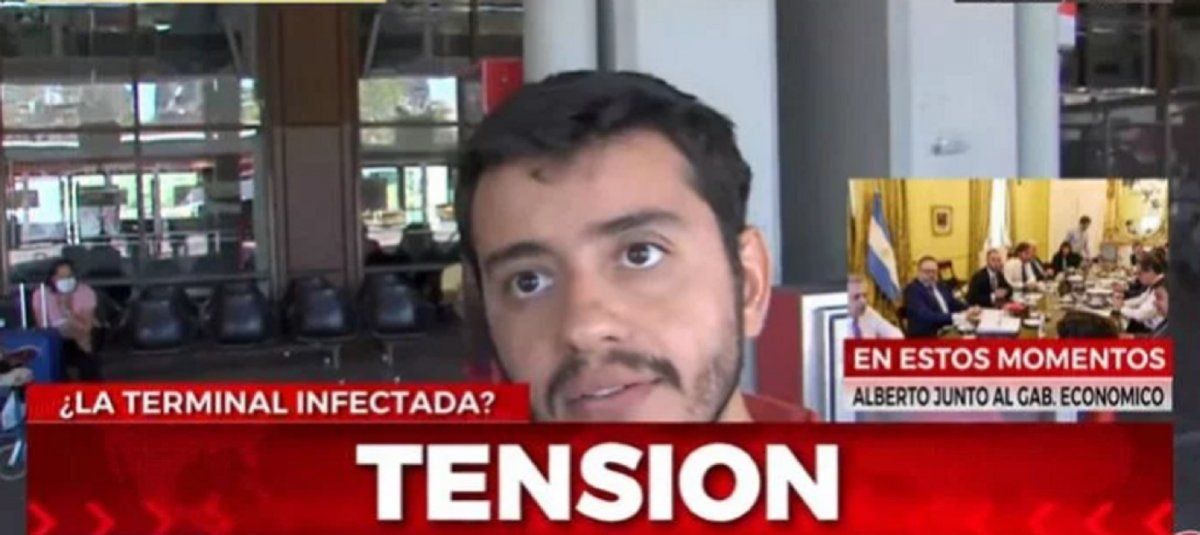 Tensión al aire: un hombre estornudó cerca de un cronista y le dijo que tenía Coronavirus