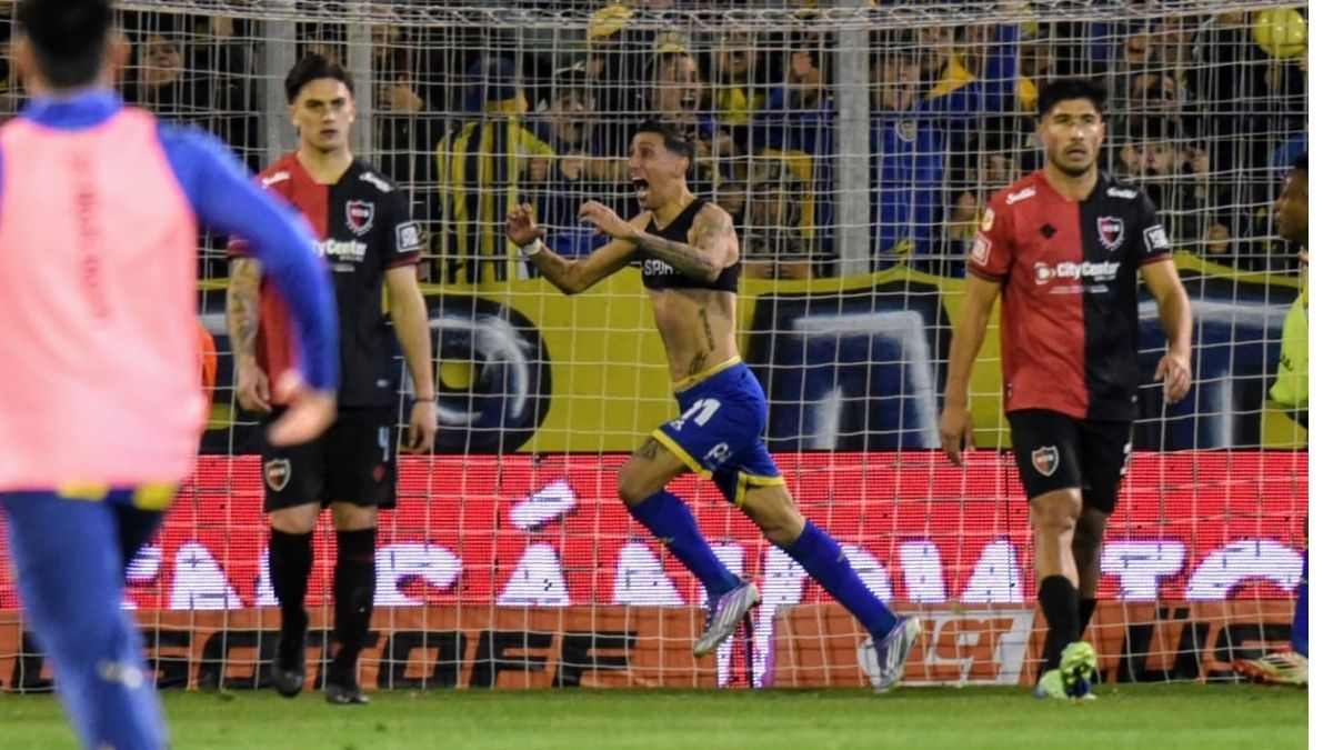 Rosario Central venció a Newells por 1-0 en un tedioso clásico, coloreado por una pincelada de Ángel Di María
