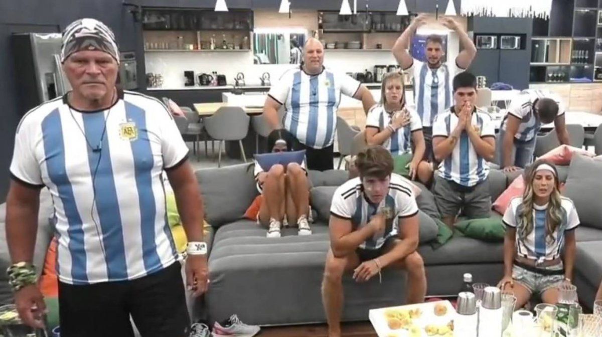 La final del Mundial también se vivió en Gran Hermano.