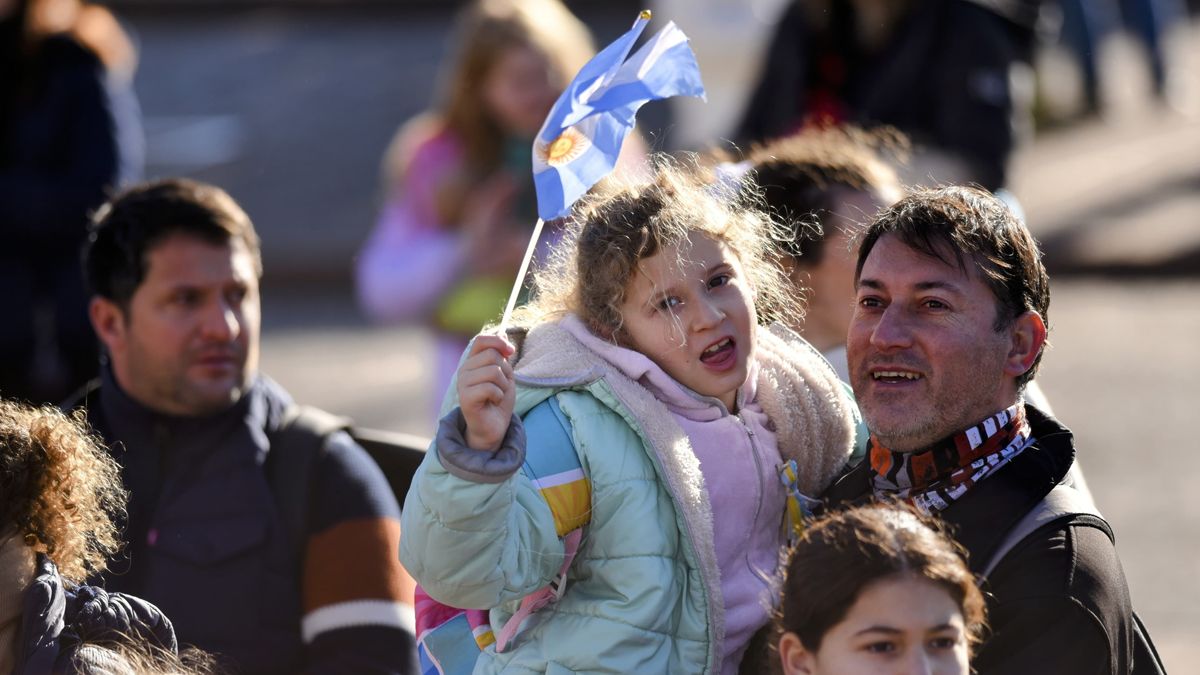 Fotos de los festejos del Día de la Bandera en Rosario. Fotos de los festejos del Día de la Bandera en Rosario.