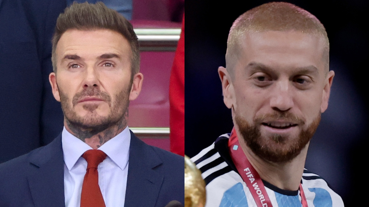 La reacción de David Beckham sobre su parecido con el Papu Gómez.