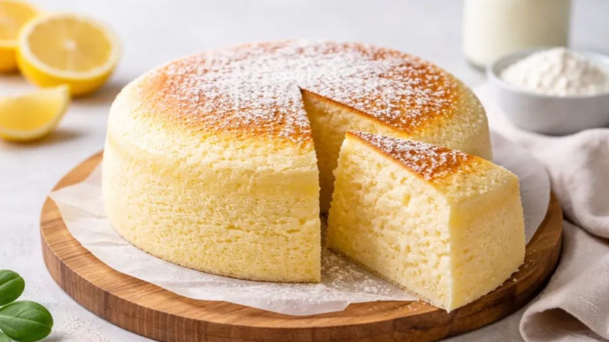 Cómo hacer bizcocho japonés sin harina
