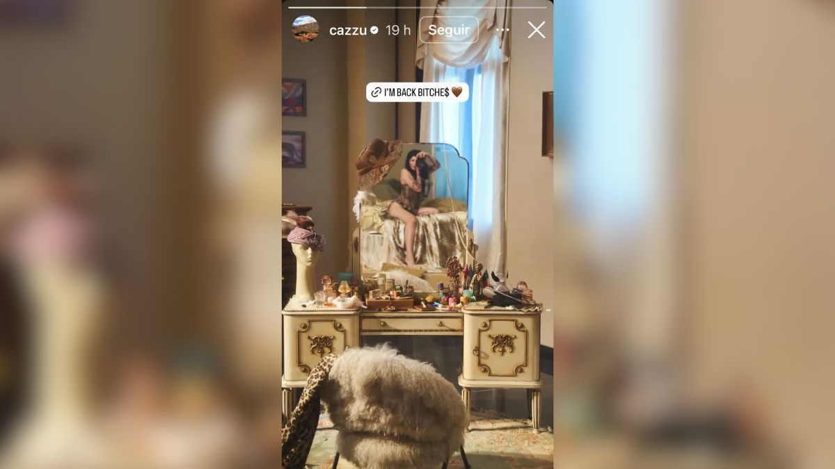El posteo que hizo Cazzu a través de Instagram. El posteo que hizo Cazzu a través de Instagram.