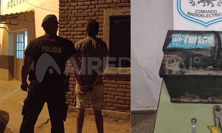 Detuvieron a un joven que robó una batería Detuvieron a un joven que robó una batería