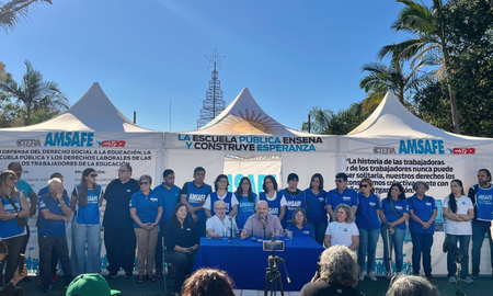 Amsafé comenzó el recorrido de la Carpa Blanca docente por la provincia de Santa Fe. Amsafé comenzó el recorrido de la Carpa Blanca docente por la provincia de Santa Fe.
