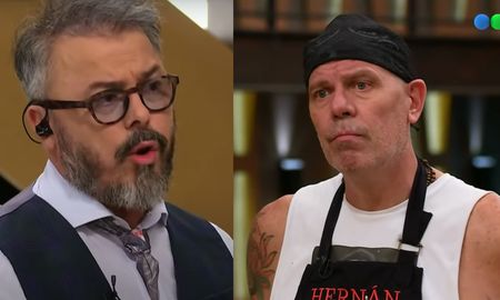 hernan el loco montenegro se cruzo con donato de santis en masterchef por su devolucion hernan el loco montenegro se cruzo con donato de santis en masterchef por su devolucion