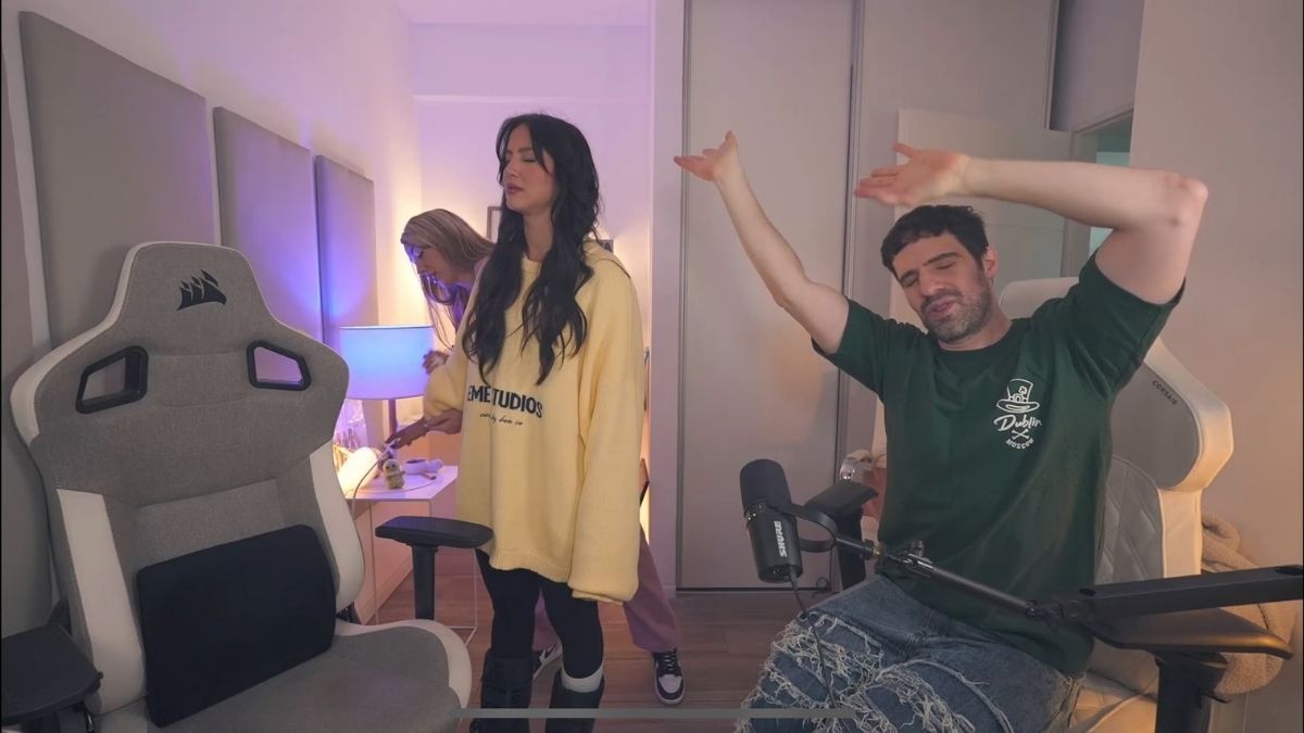 Flor Vigna se sometió a un ritual. 