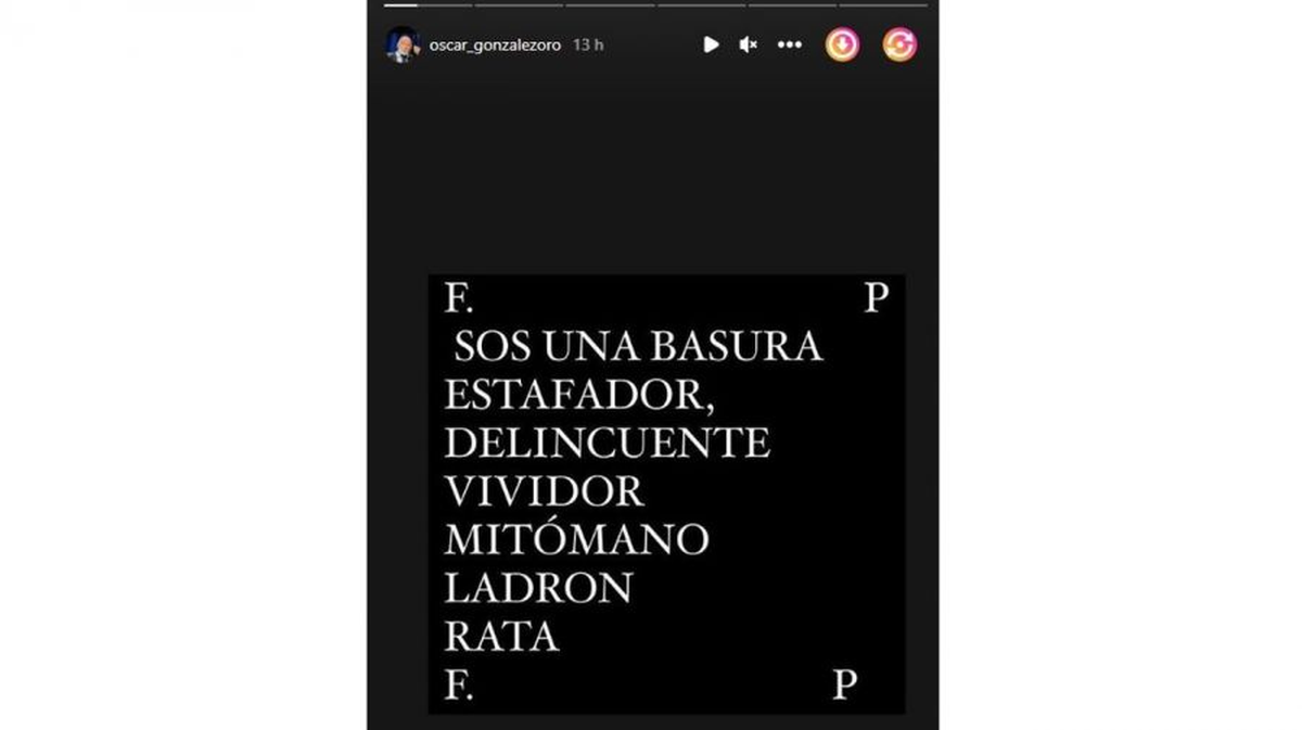 Ángel de Brito contó quién es el hombre acusado de "estafador, delincuente y vividor" por Oscar "Negro" González Oro