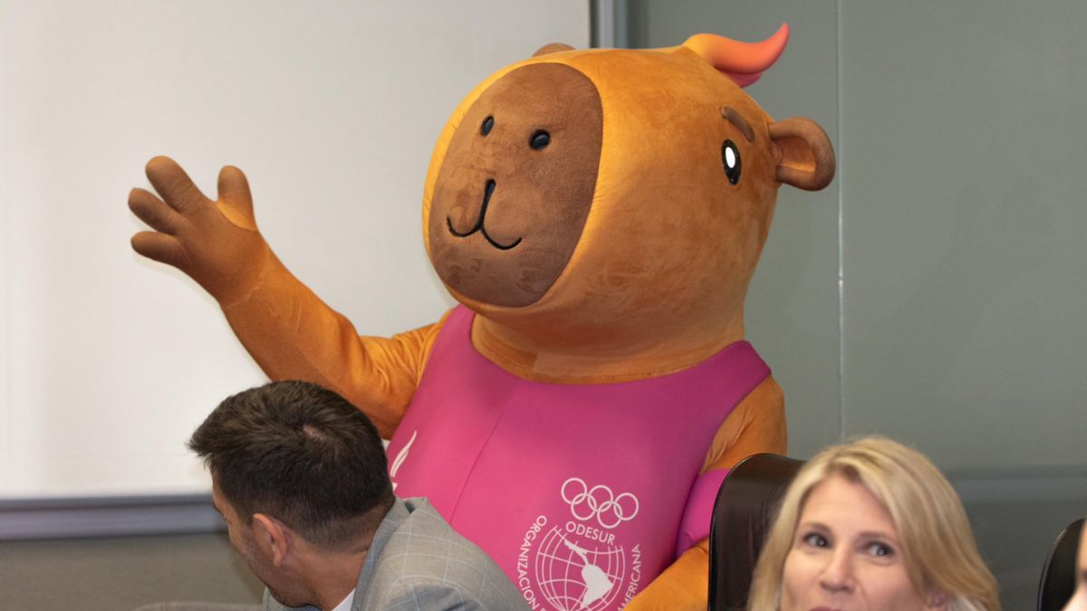 Capi es la mascota oficial de los Juegos Suramericanos Santa Fe 2026. Capi es la mascota oficial de los Juegos Suramericanos Santa Fe 2026.