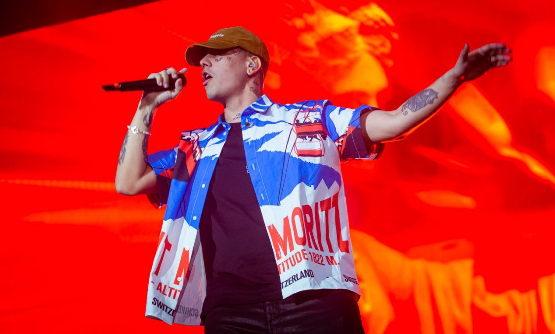 Duki frenó su show en Lollapalooza en reiteradas ocasiones: los motivos