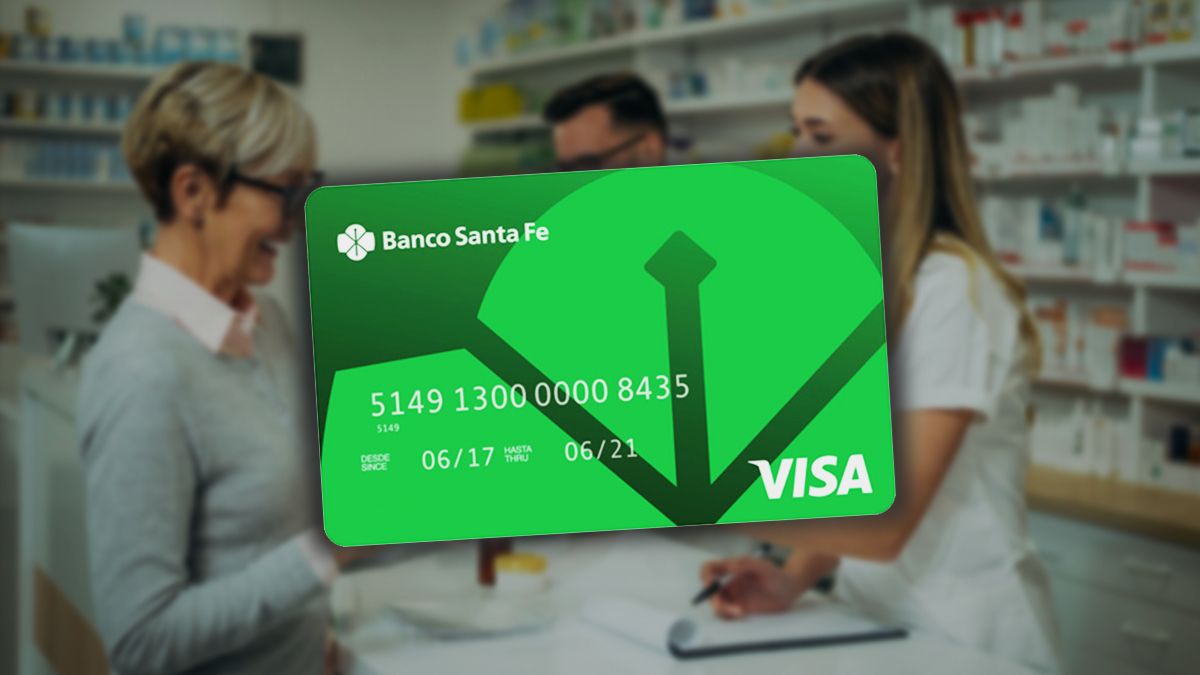 Banco Santa Fe ofrece descuentos en la compra de medicamentos.