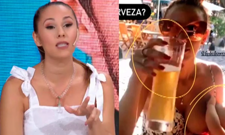Fuertes críticas a Barby Silenzi por tomar cerveza mientras amamanta a su beba: Puede causar convulsiones y muerte en lactantes Fuertes críticas a Barby Silenzi por tomar cerveza mientras amamanta a su beba: Puede causar convulsiones y muerte en lactantes