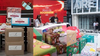 AIRE casi llega a las 1.200 cajas navideñas y abraza el sueño de ayudar a 1.350 familias