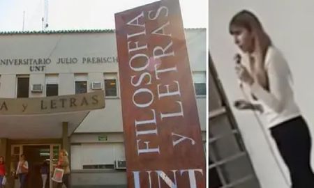 La Facultad de Filosofía y Letras repudió al estudiante que filmó la clase para enviarla a Viviana Canosa La Facultad de Filosofía y Letras repudió al estudiante que filmó la clase para enviarla a Viviana Canosa