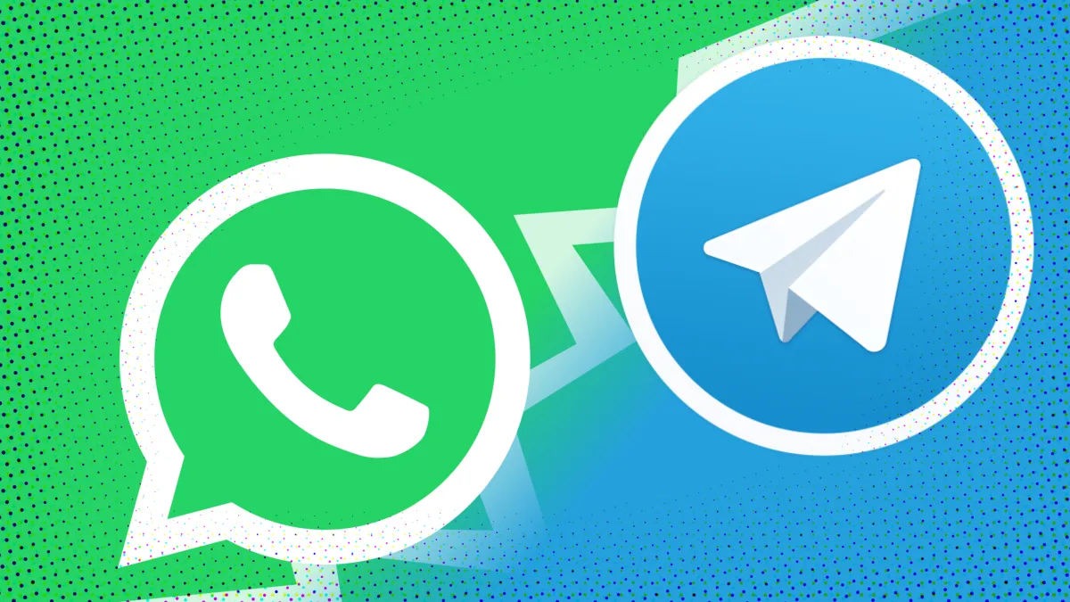 Las aplicaciones de mensajería tuvieron un cruce en Twitter.