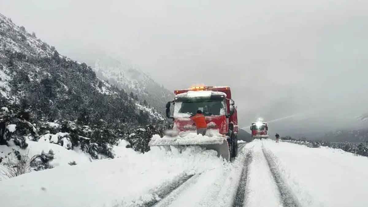 Habilitaron la Ruta 40 entre las ciudades de Bariloche y El Bolsón