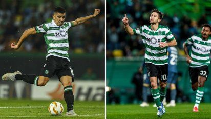 Rodrigo Battaglia y Luciano Vietto, del Sporting de Lisboa, dieron positivo de covid