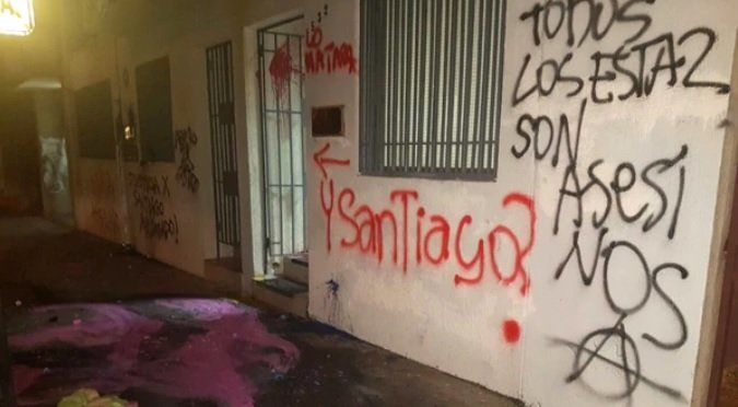 Caso Santiago Maldonado: atacaron el consulado argentino en Chile