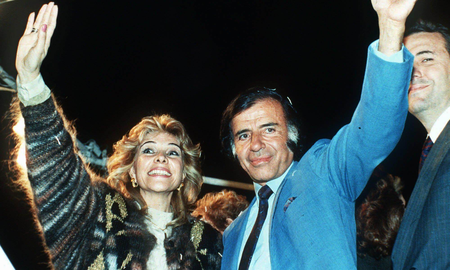 Carlos Menem y Zulema Yoma Carlos Menem y Zulema Yoma