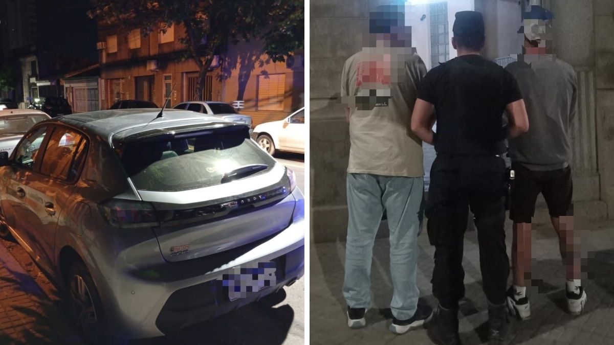 Dos detenidos tras efectuar disparos en barrio Centenario