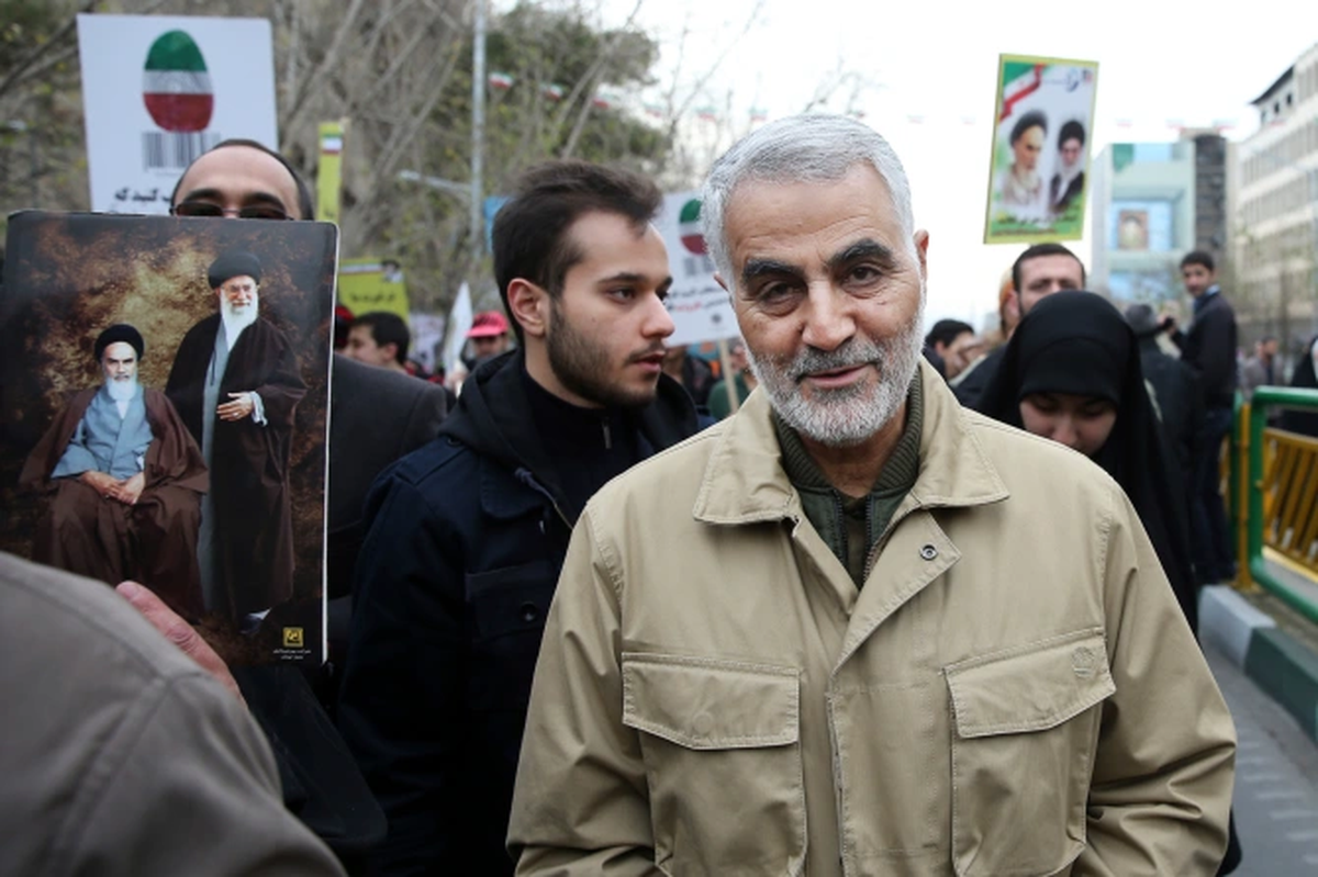 Las fuerzas estadounidenses asesinaron a Qassem Soleiman en un ataque con drones en 2020