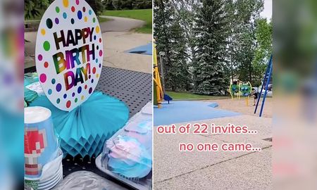 Al niño se lo puede apreciar jugando solo en las hamacas del patio. Al niño se lo puede apreciar jugando solo en las hamacas del patio.