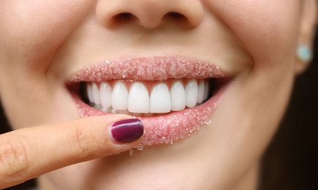 Exfoliación natural de labios Exfoliación natural de labios