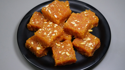 Gajar barfi: el postre de zanahoria de la India que se hace en 30 minutos