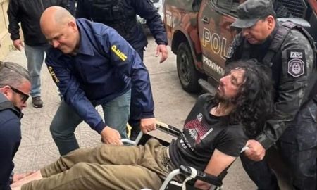 Pablo Laurta, femicida de Luna Giardina y Mariel Zamudio, volvió a hablar ante la Justicia. (Foto: TN).