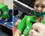 Lada Koroleva con sus hijos Lada Koroleva con sus hijos