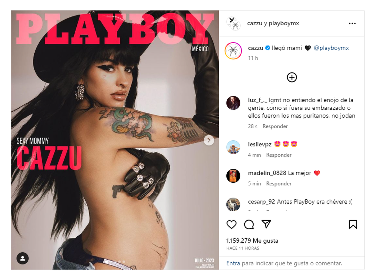Cazzu posó para la reconocida revista Playboy y posteó las fotos de la producción en su cuenta de Instagram. Cazzu posó para la reconocida revista Playboy y posteó las fotos de la producción en su cuenta de Instagram.