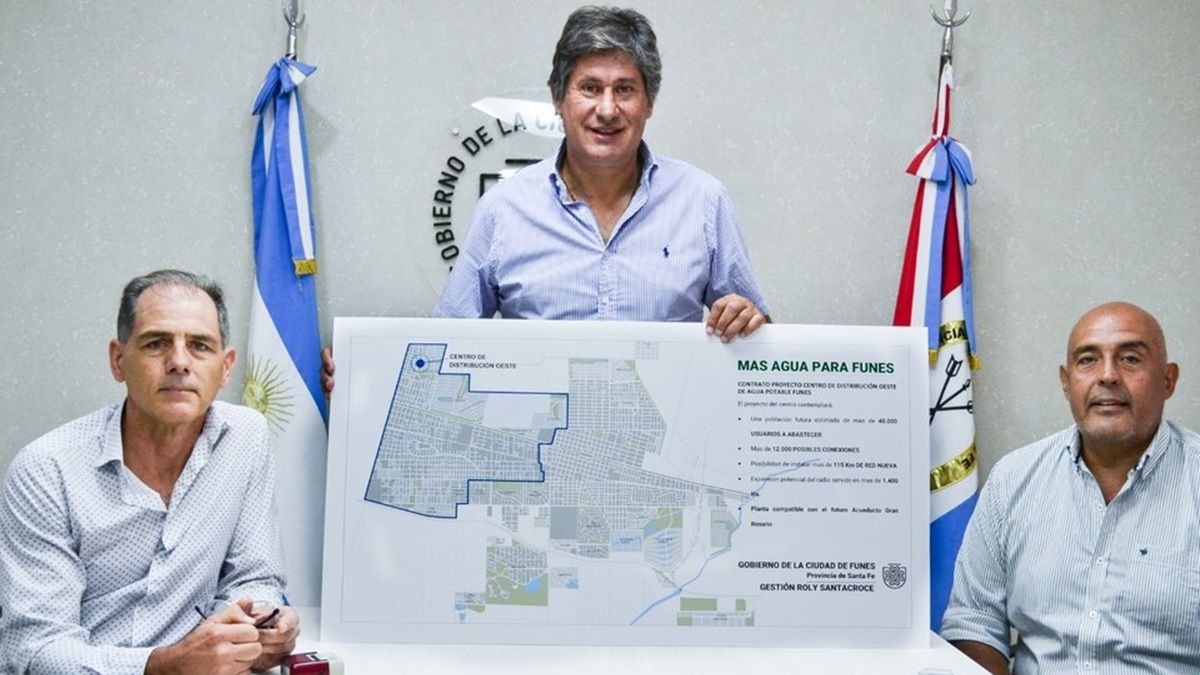 El intendente de Funes